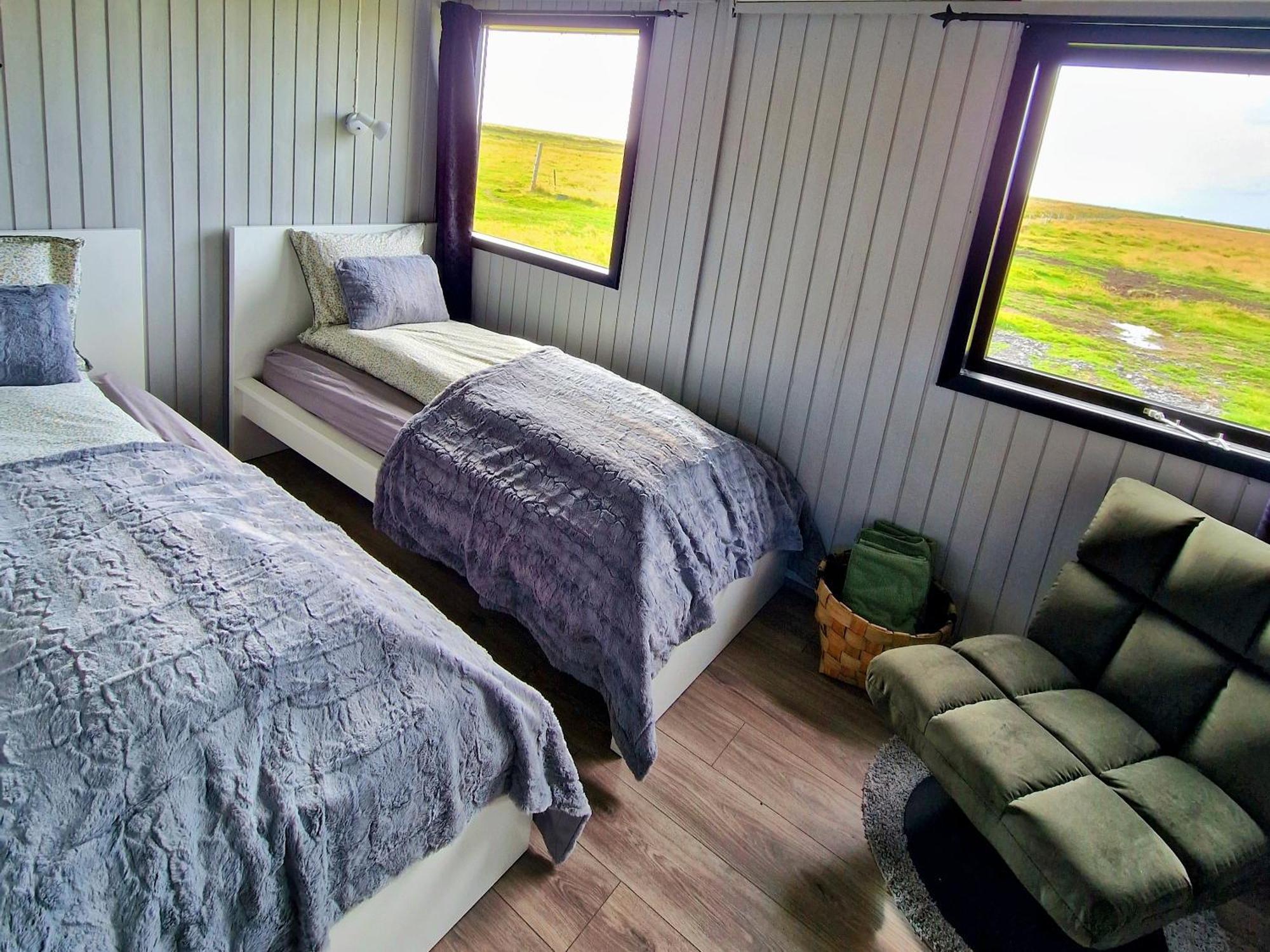 Green Farm Stay With Private Hot Tub Hvolsvöllur Esterno foto