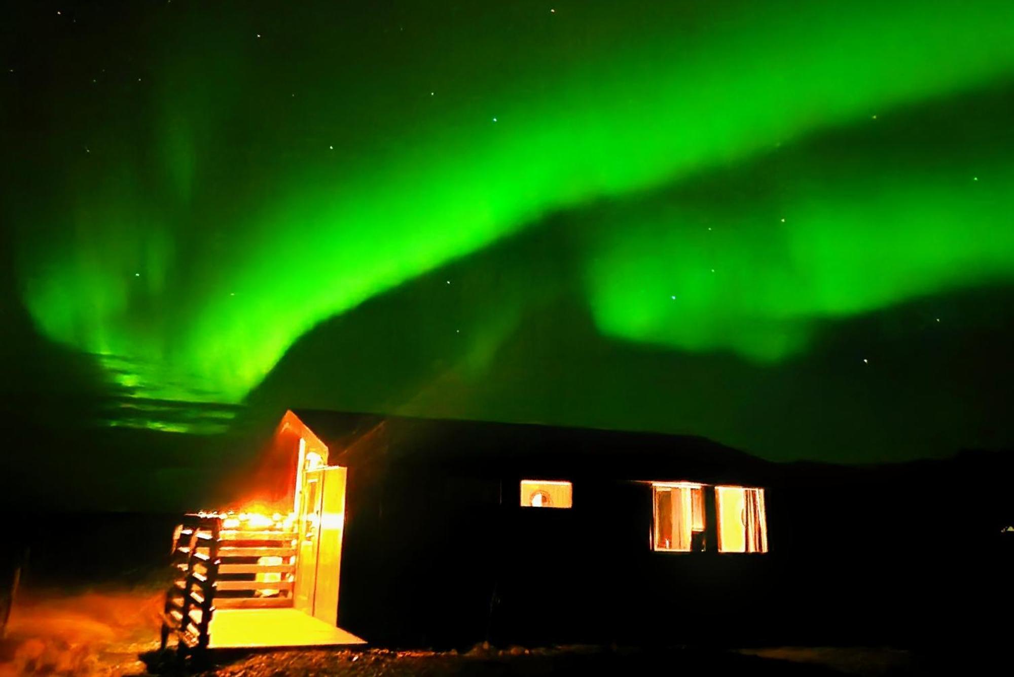 Green Farm Stay With Private Hot Tub Hvolsvöllur Esterno foto